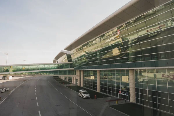 Ankara Turcja Listopada 2021 Wejście Międzynarodowe Lotnisko Ankarze Nakręcony Ankarze — Zdjęcie stockowe
