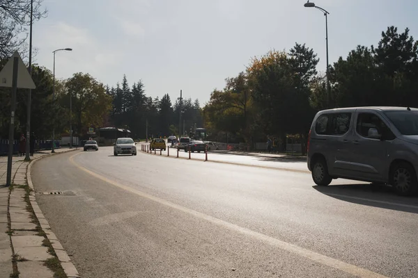 Ankara Türkei November 2021 Einfahrt Nach Anitkabir Leitartikel Ankara Erschossen — Stockfoto