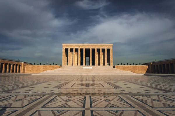 Ankara Türkei November 2021 Frontansicht Von Anitkabir Leitartikel Ankara Erschossen — Stockfoto