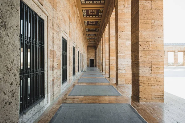 Ankara Törökország 2021 November Anitkabir Bejárati Szakasza Szerkesztőségi Felvétel Ankarában — Stock Fotó