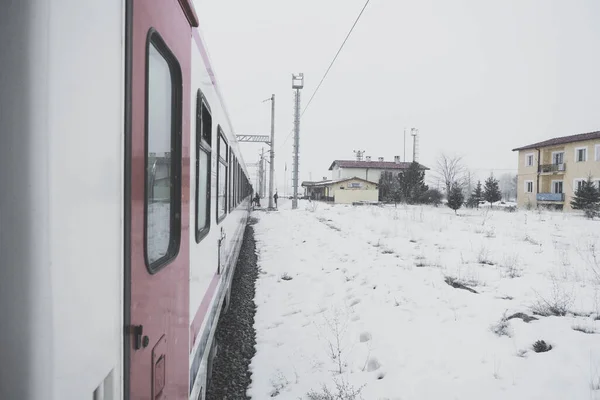 Ankara Turkey February 2022 Close Shot Eastern Express Train Sivas — ストック写真