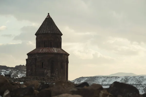 Kars Törökország Február 2022 Szent Gergely Templom Ani Ősi Városában — Stock Fotó