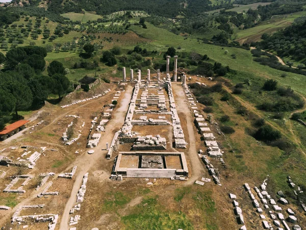 Temple Sardes Artémis Ruines Manisa Turquie — Photo