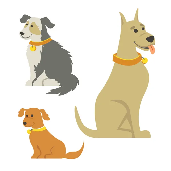 Cartoon Dogs — Stock Photo, Image