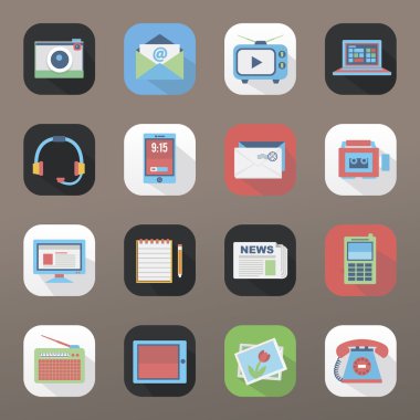 Medya Icon set