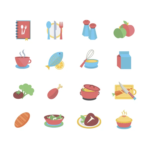 Food icons — Stock Vector