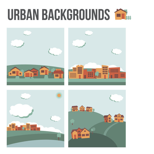 Городской фон
