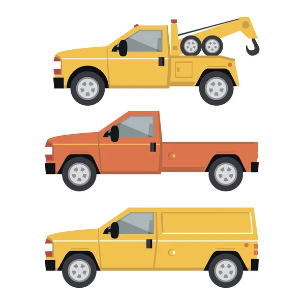 Truck-Illustration — Stockvektor