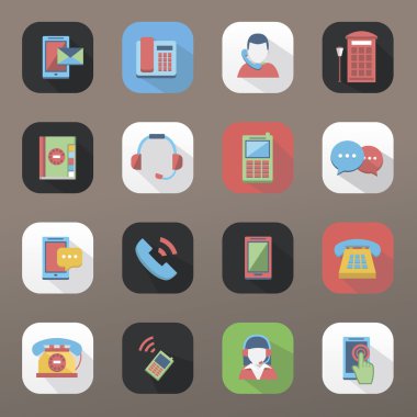iletişim Icon set