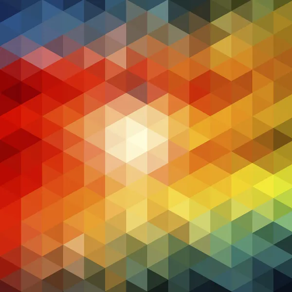 Hintergrund farbige Dreiecke — Stockvektor