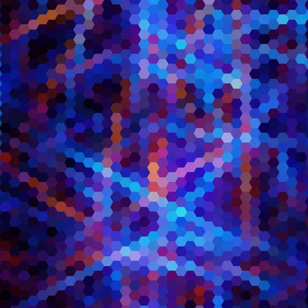 Blå moderna geometriska abstrakt bakgrund — Stock vektor