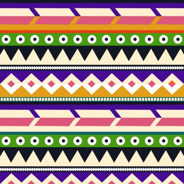 aşiret renkli geometrik arka