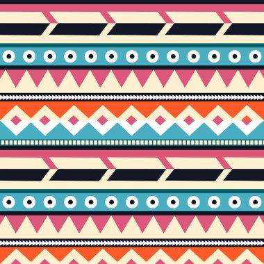 aşiret renkli geometrik arka