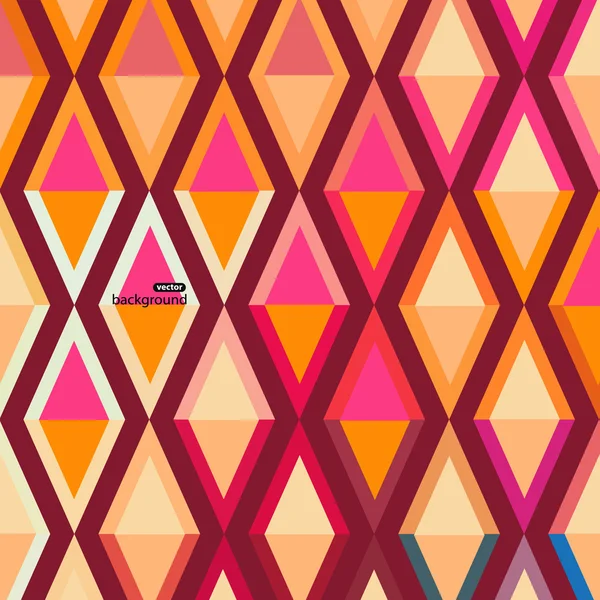 Triangoli colorati sfondo — Vettoriale Stock