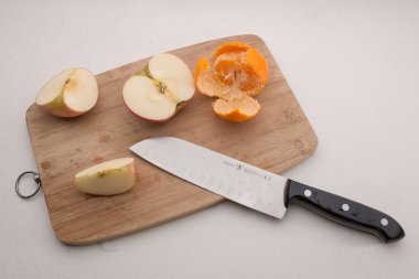 bıçak ile natürmort