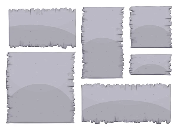 Πίνακας Πέτρα Στυλ Κινουμένων Σχεδίων Εικονογράφηση Διάνυσμα — Διανυσματικό Αρχείο