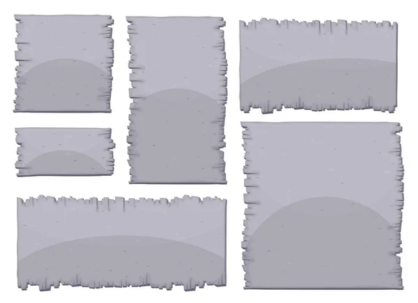 Πίνακας Πέτρα Στυλ Κινουμένων Σχεδίων Εικονογράφηση Διάνυσμα — Διανυσματικό Αρχείο