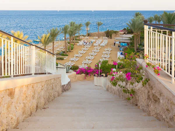 Vista sulla spiaggia — Foto Stock