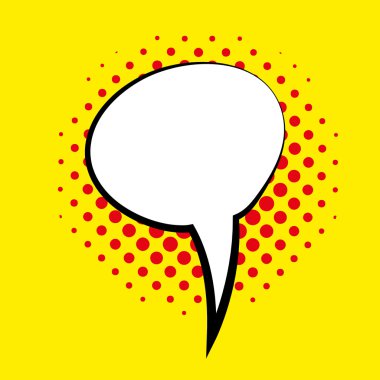 arka plan şablonu izole konuşma balonu