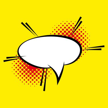 arka plan şablonu izole konuşma balonu
