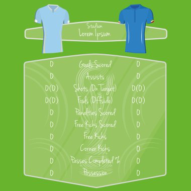 futbol takım oyuncusu grafikler düzenlenebilir metin alanı olan 