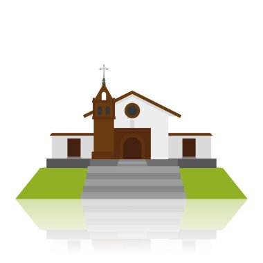 illüstrasyon izole beyaz zemin üzerine inşa 