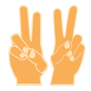 arka planda izole soyut barış simgeler