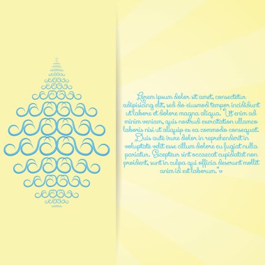 metin alanı olan soyut su simgesi