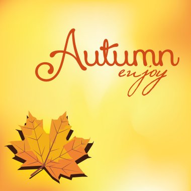 soyut sonbahar arka plan desen şablon