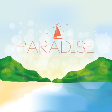 arka plan için farklı yaz tatil şablonu