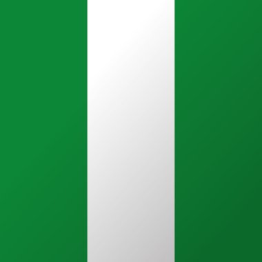 Nijerya'nın bayrağı arka plan düzenlenebilir görüntü