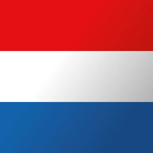 編集可能なオランダの旗背景のイメージ — ストックベクタ
