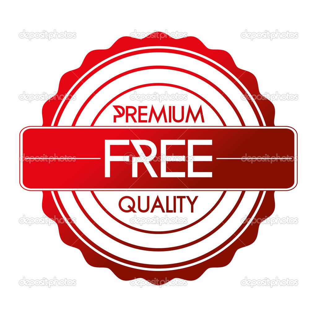 Red Label Isolated On White Background Stock Vector Image by ...