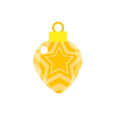 Ayrı dekore edilmiş parlak noel balosu taşıyıcısı