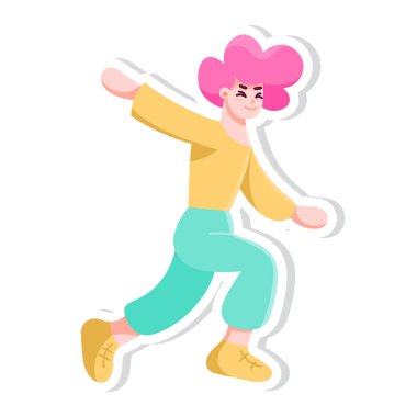 Ayrı trans aşk illüstrasyon vektörü