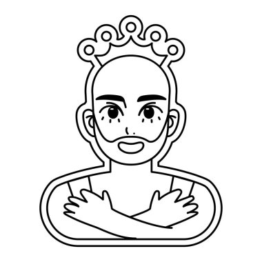 İzole edilmiş trans aşk çizim vektörü