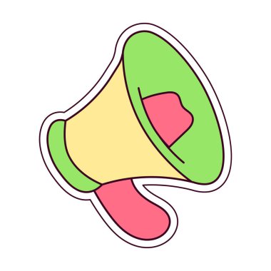 İzole ses atölyesi tanıtım vektörü illüstrasyonu