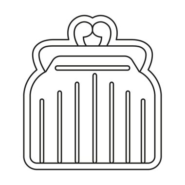 İzole çanta mağazası promosyon vektör illüstrasyonunu çiz