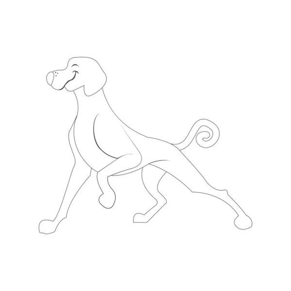 Изолированная векторная иллюстрация животных — стоковый вектор