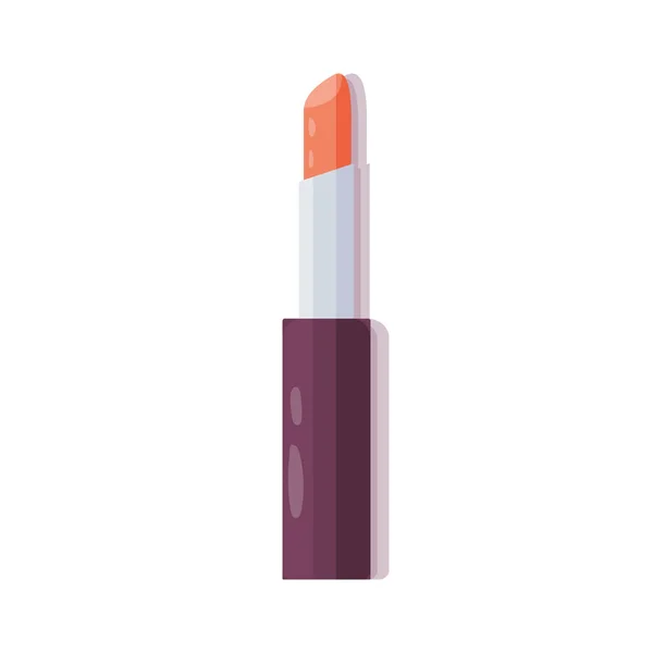 Illustration vectorielle isolée de maquillage de couleur rouge à lèvres — Image vectorielle