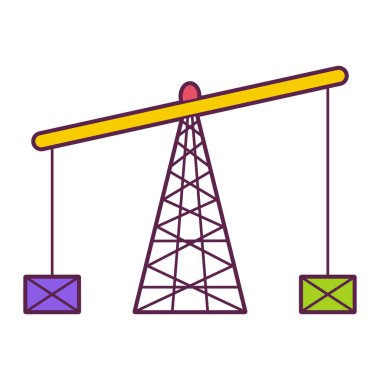 İzole edilmiş fosil enerjisi temiz enerji vektör çizimlerini canlandırdı
