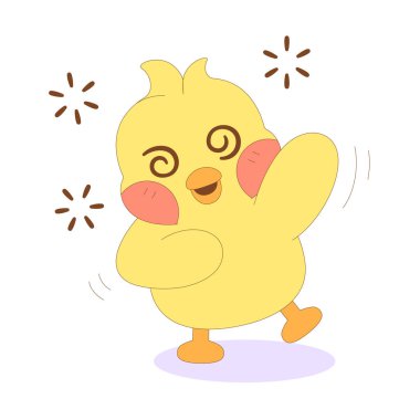 Karikatür karakteri Vektör.