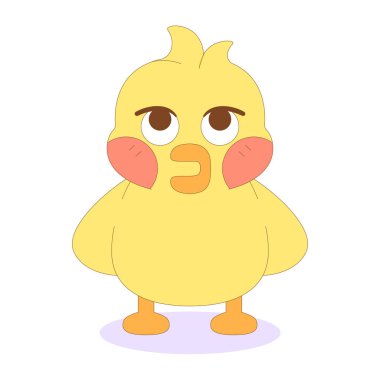 Ayrı bir karikatür karakteri, iç çekerek Vector diyor.