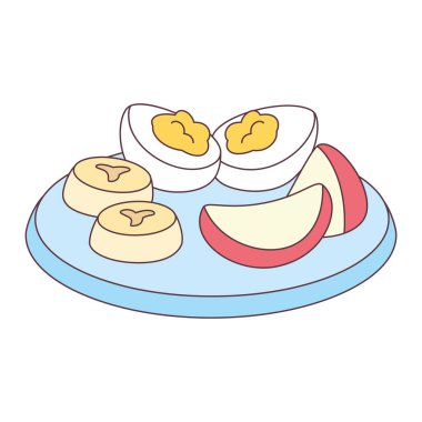 Sebzeler, meyveler ve protein taşıyıcısı.