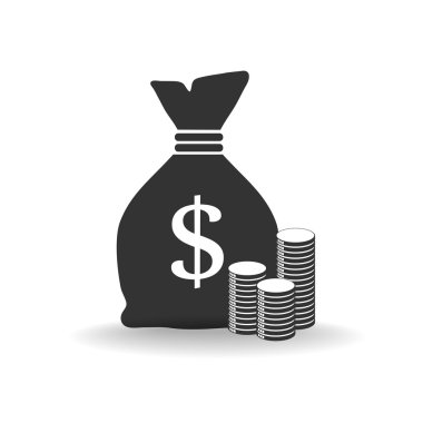 Bozuk paralı para çantası.