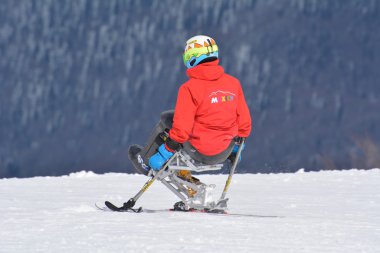 Paralimpik kayakçı