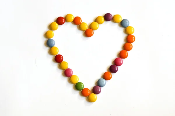 Colored heart Stock Picture