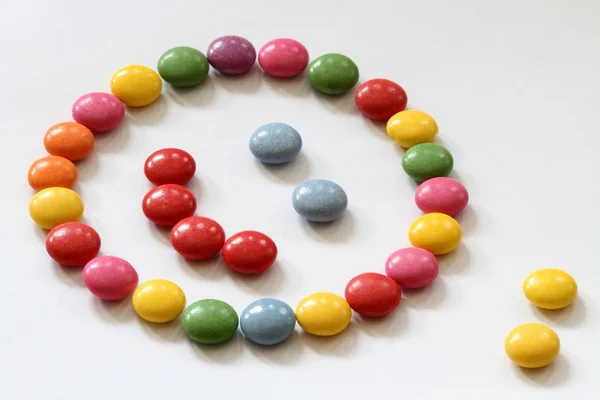 Smiling candy — Stock Photo, Image