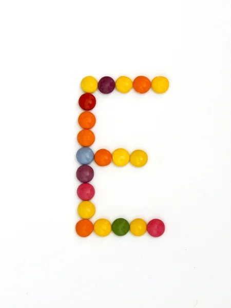 Letter E — Stock Photo, Image