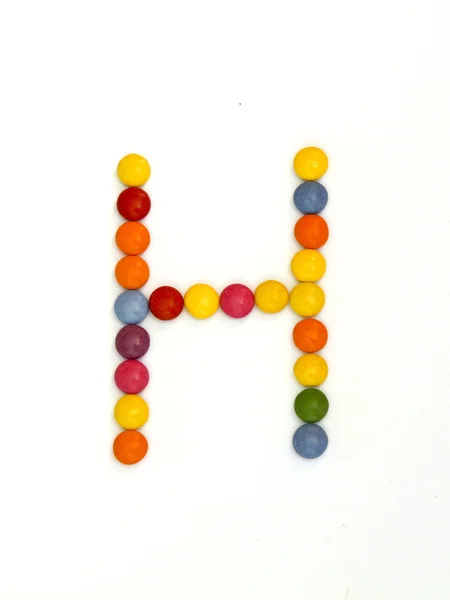 Letter H — Stock Photo, Image